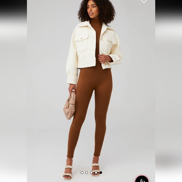 Bumpsuit | THE STEVIE BUMPSUIT Toffee Brown size small nwot - Maternity Romper - Picture 4 of 16